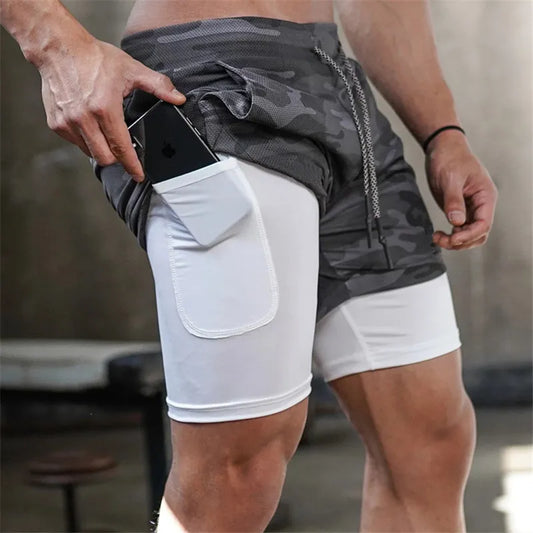 GYM Sport Shorts Fitness Jogging Workout Shorts Men Sports Short Pants